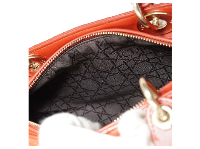 Lady Dior Medium Cannage Lambskin - vista 14