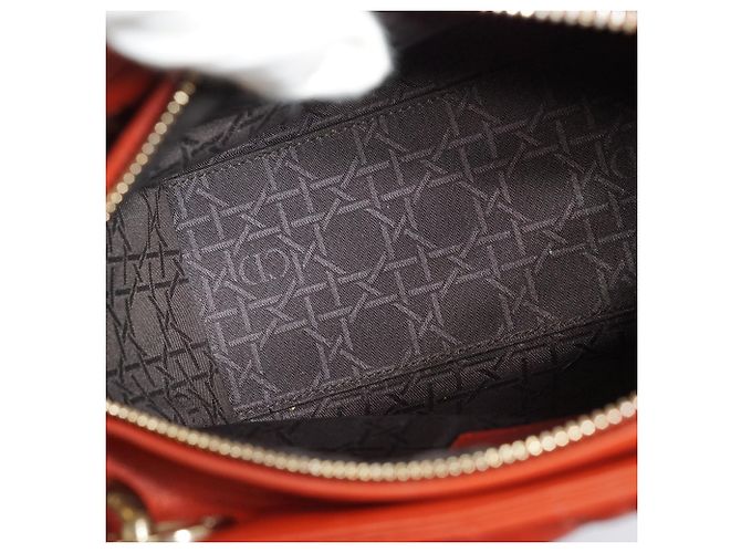 Lady Dior Medium Cannage Lambskin - vista 16