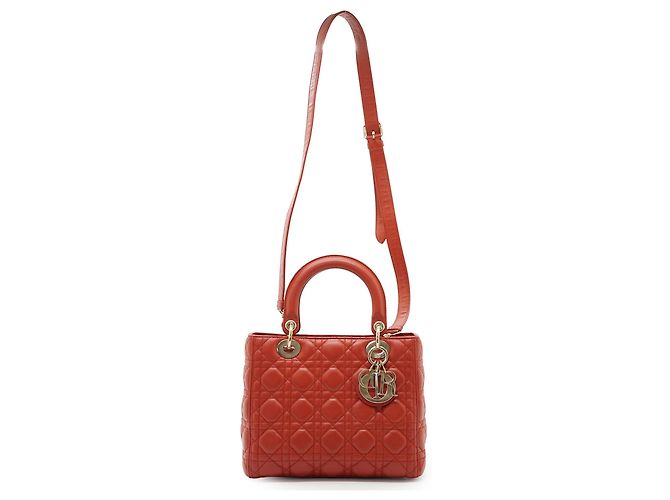 Lady Dior Medium Cannage Lambskin - vista 3