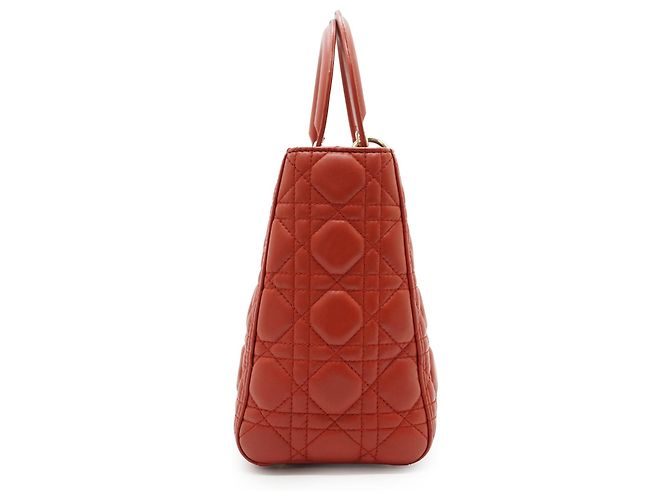 Lady Dior Medium Cannage Lambskin - vista 4