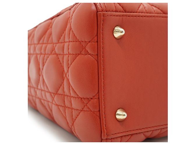 Lady Dior Medium Cannage Lambskin - vista 7