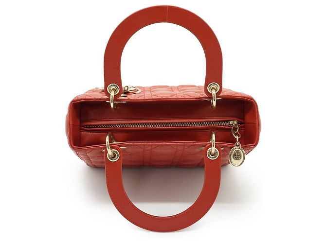 Lady Dior Medium Cannage Lambskin - vista 9