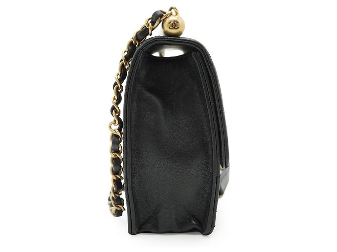 Chanel Lambskin Matelasse Chic Pearls Small Flap Bag - view 5