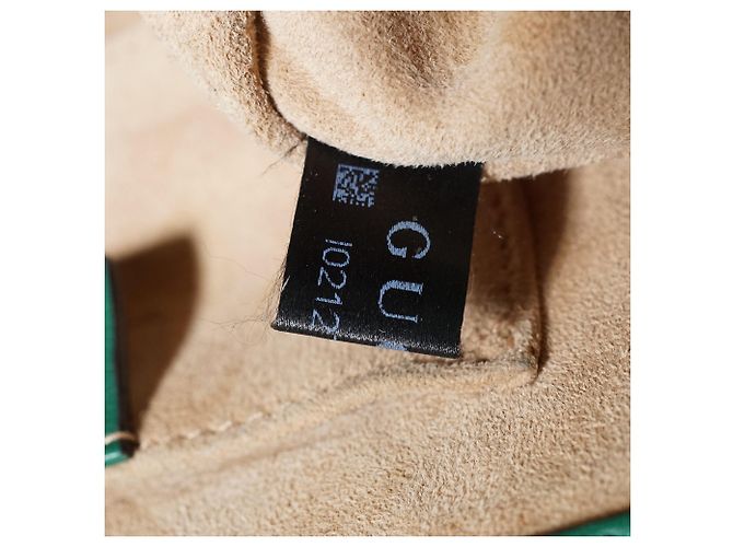 Padlock Gucci Pequena mala de ombro de corrente com pérolas artificiais, fecho de cadeado e tachas - vista 19