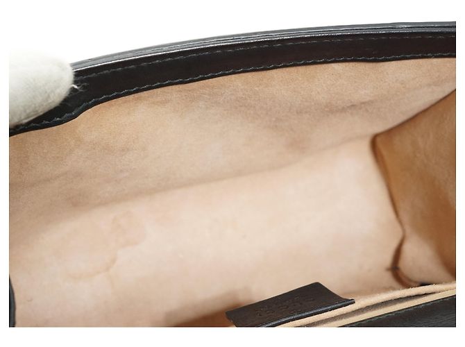 Padlock Gucci Picca borsa a tracolla con catena, decorata con perle sintetiche, borchie e lucchetto - vista 13