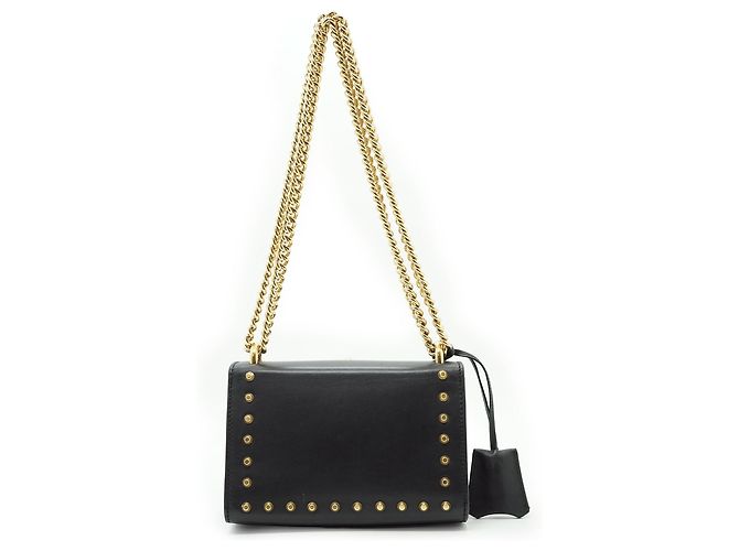 Padlock Gucci Picca borsa a tracolla con catena, decorata con perle sintetiche, borchie e lucchetto - vista 2