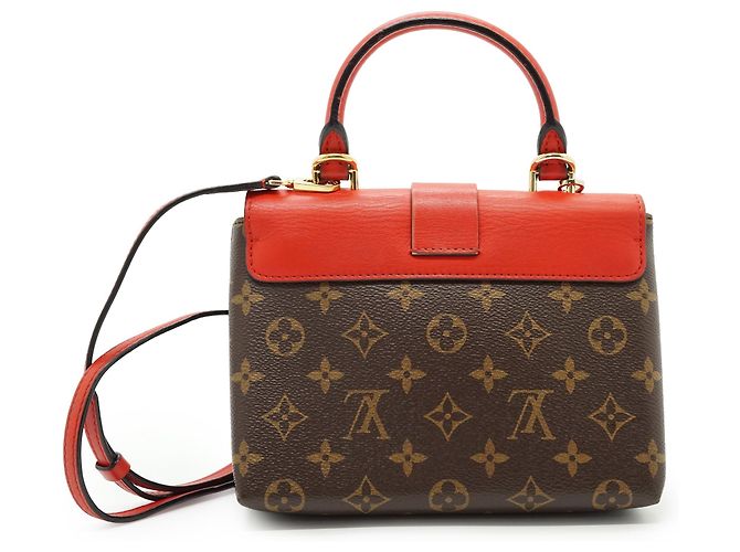 Louis Vuitton Borsa 2 vie Monogram Locky BB Coquelicot con manico superiore - vista 2