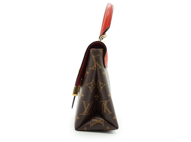 Louis Vuitton Borsa 2 vie Monogram Locky BB Coquelicot con manico superiore - vista 3