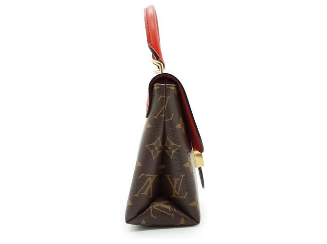 Louis Vuitton Borsa 2 vie Monogram Locky BB Coquelicot con manico superiore - vista 4