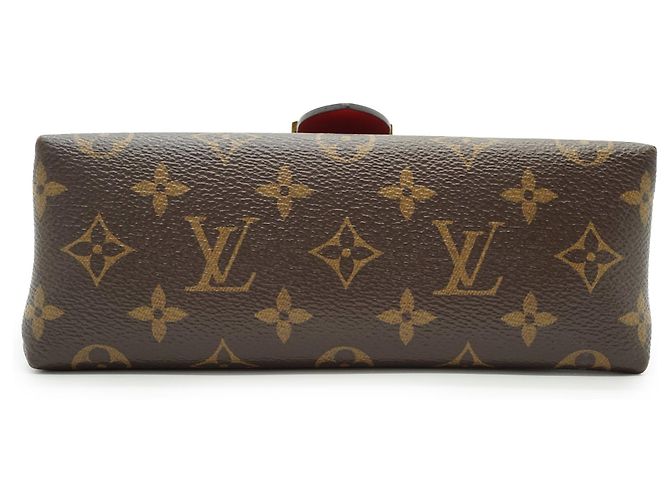 Louis Vuitton Borsa 2 vie Monogram Locky BB Coquelicot con manico superiore - vista 5