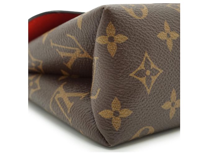Louis Vuitton Borsa 2 vie Monogram Locky BB Coquelicot con manico superiore - vista 6