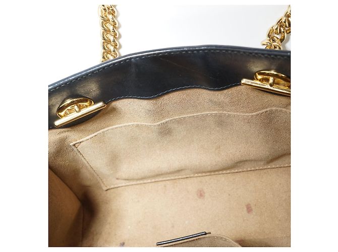 Gucci GG Supreme Coated Canvas Padlock Small Chain Shoulder Tote - Ansicht 12