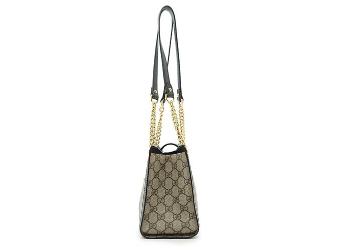 Gucci GG Supreme Coated Canvas Padlock Small Chain Shoulder Tote - Ansicht 3