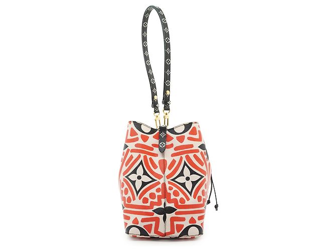 Néonoé Louis Vuitton Monogram Giant Crafty NeoNoe MM Creme Rouge - vista 4