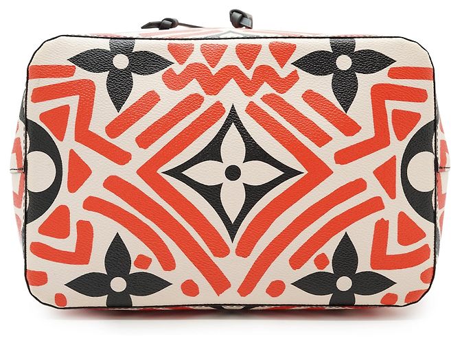 Néonoé Louis Vuitton Monogram Giant Crafty NeoNoe MM Creme Rouge - vista 5