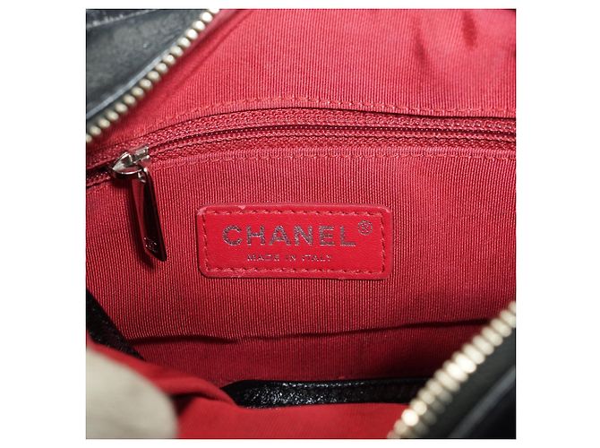 Chanel Sac hobo Gabrielle petit modèle en cuir de veau avec chaîne - vue 13