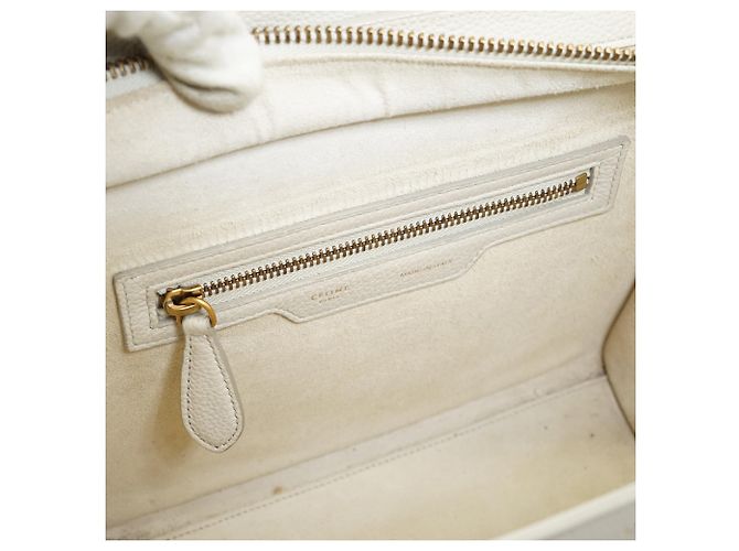 Céline Micro Luggage in vitello drummed - vista 12