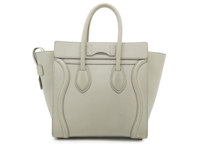 Céline Micro Luggage in vitello drummed - vista 2