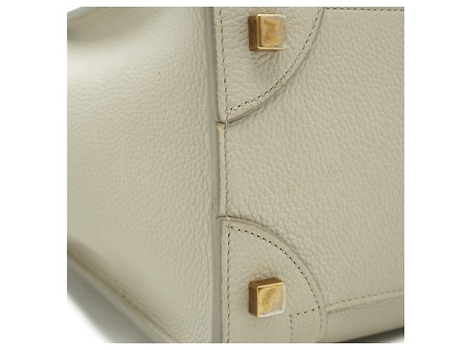 Céline Micro Luggage in vitello drummed - vista 6