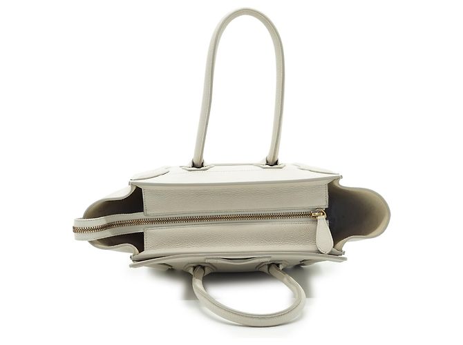Céline Micro Luggage in vitello drummed - vista 8