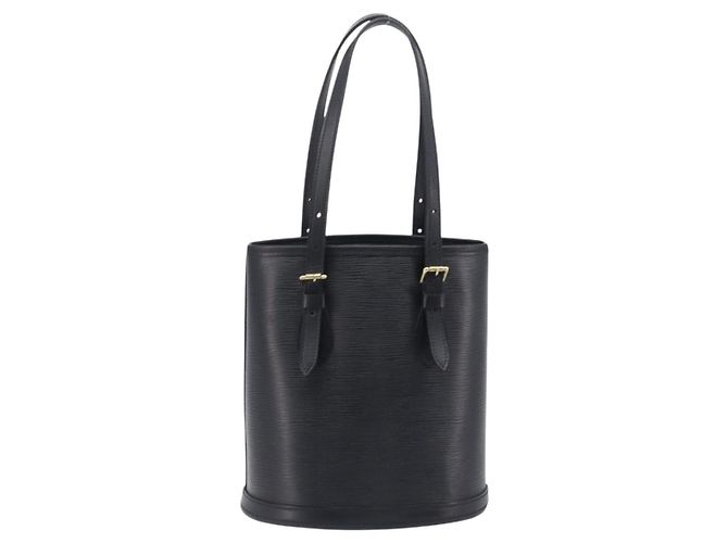 LOUIS VUITTON Epi Bucket PM Hand Bag SPO Black M58992 LV Auth bs37854A - Jerrillo - vista 13
