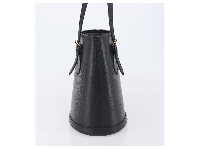 LOUIS VUITTON Epi Bucket PM Hand Bag SPO Black M58992 LV Auth bs37854A - Jerrillo - vista 4