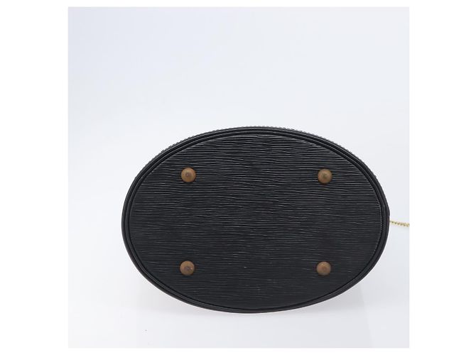 LOUIS VUITTON Epi Bucket PM Hand Bag SPO Black M58992 LV Auth bs37854A - Jerrillo - vista 5