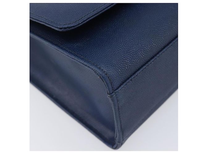 GIVENCHY Schultertasche Leder Navy Gold Auth BA16683A - Jerrillo - Ansicht 11