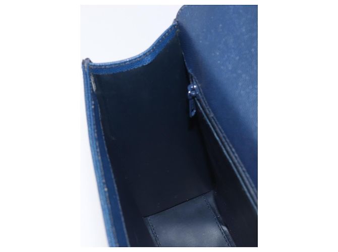 GIVENCHY Schultertasche Leder Navy Gold Auth BA16683A - Jerrillo - Ansicht 19