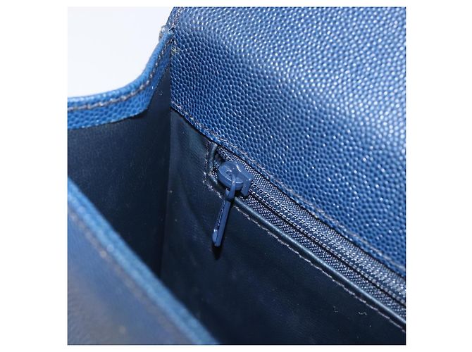 GIVENCHY Schultertasche Leder Navy Gold Auth BA16683A - Jerrillo - Ansicht 20