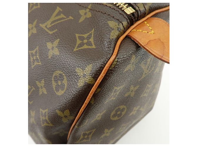 Louis Vuitton Monogram Keep All 60 Boston Bag Brown M41422 - view 15
