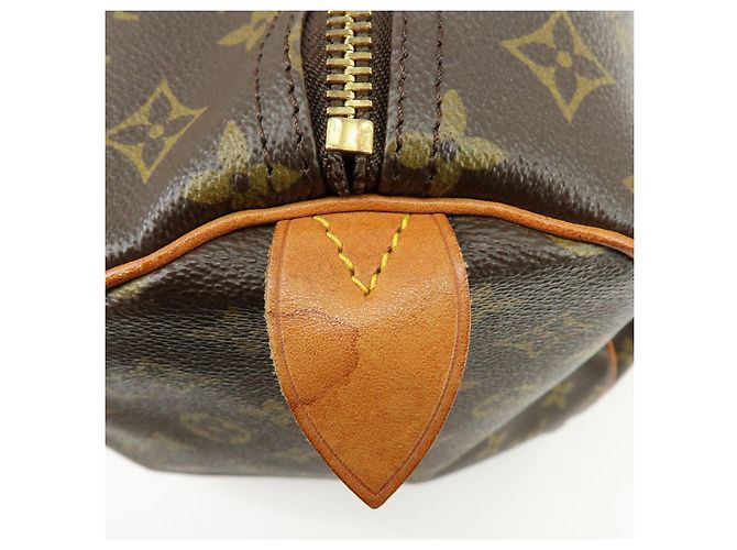 Louis Vuitton Monogram Keep All 60 Boston Bag Brown M41422 - view 17