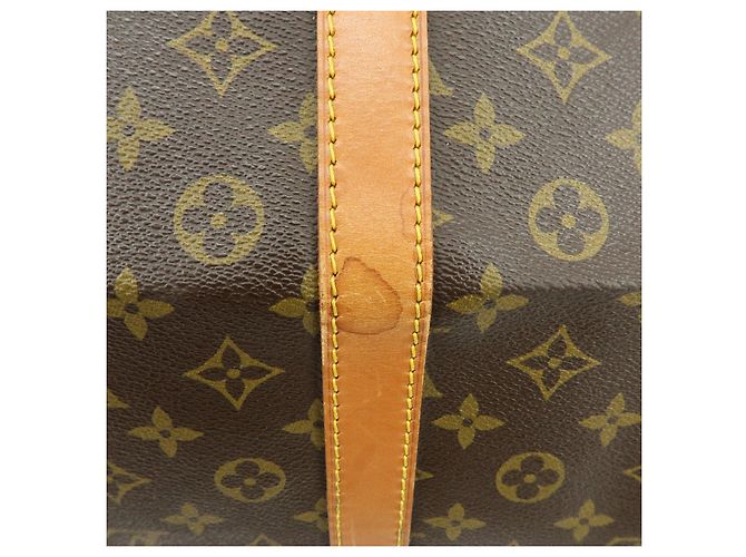 Louis Vuitton Monogram Keep All 60 Boston Bag Brown M41422 - view 18