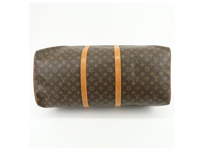 Louis Vuitton Monogram Keep All 60 Boston Bag Brown M41422 - view 5