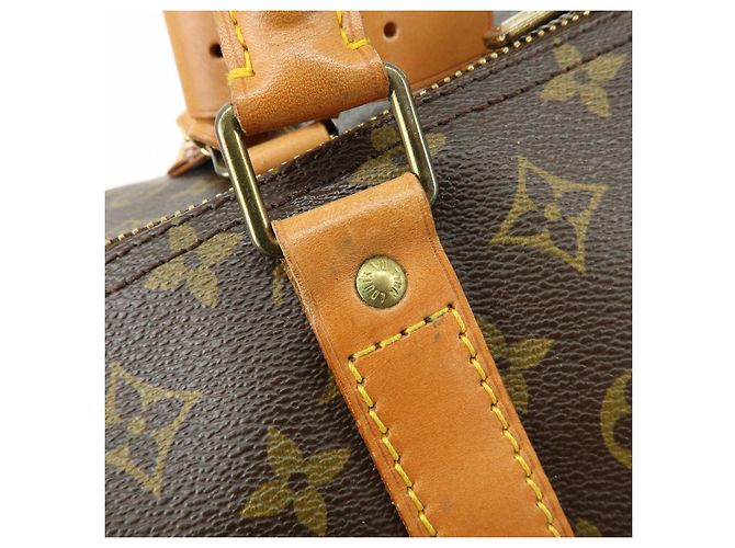 Louis Vuitton Monogram Keep All 60 Boston Bag Brown M41422 - view 9