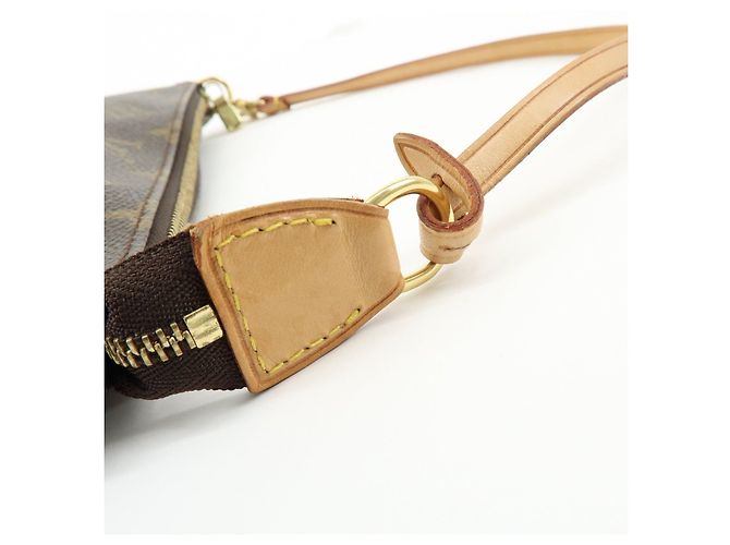 Louis Vuitton Monogram Pochette Accessoires Pouch Hand Bag M51980 - vista 10