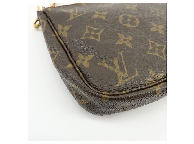 Louis Vuitton Monogram Pochette Accessoires Pouch Hand Bag M51980 - vista 11