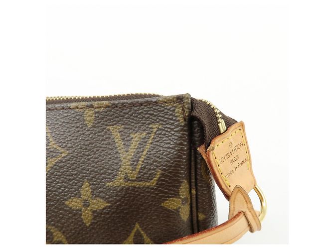 Louis Vuitton Monogram Pochette Accessoires Pouch Hand Bag M51980 - vista 15