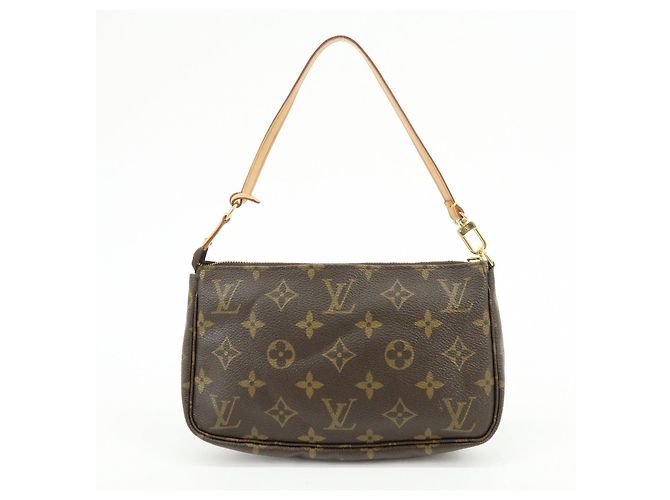 Louis Vuitton Monogram Pochette Accessoires Pouch Hand Bag M51980 - vista 2