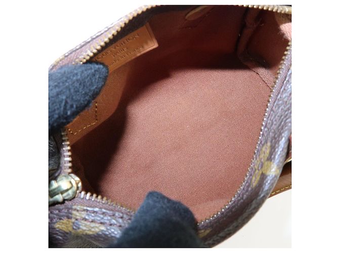Borsa a mano Louis Vuitton Monogram Mini Speedy Brown M41534 - vista 22