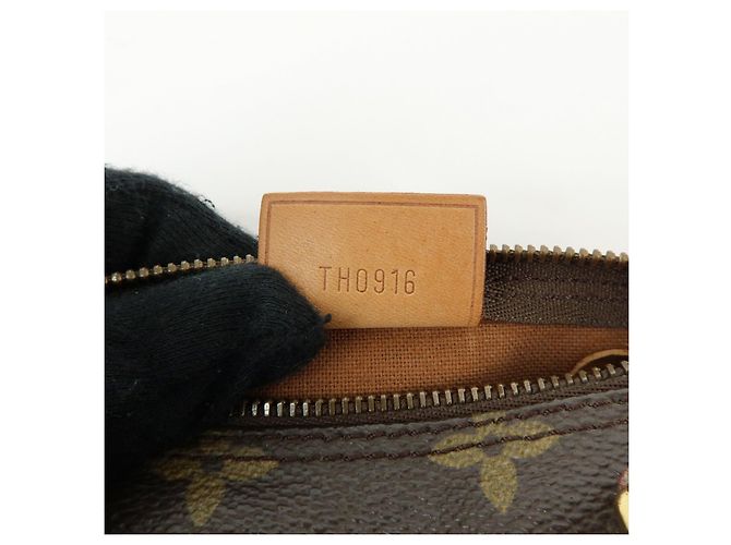 Borsa a mano Louis Vuitton Monogram Mini Speedy Brown M41534 - vista 24