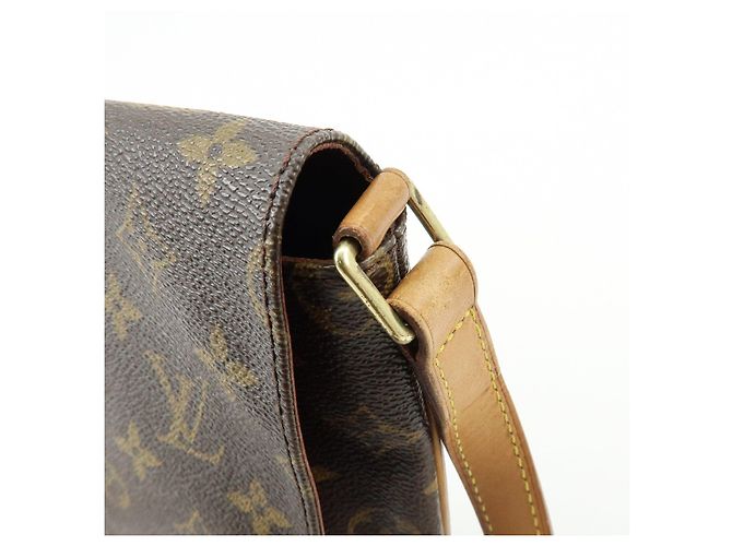 Louis Vuitton Monogram Musette Tango Short Shoulder Bag Brown M51257 - vista 15