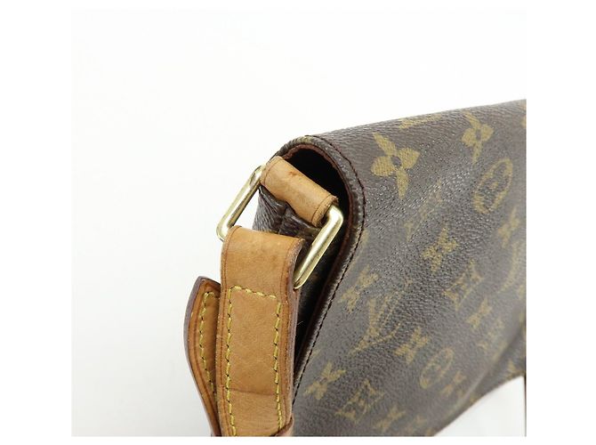 Louis Vuitton Monogram Musette Tango Short Shoulder Bag Brown M51257 - vista 16