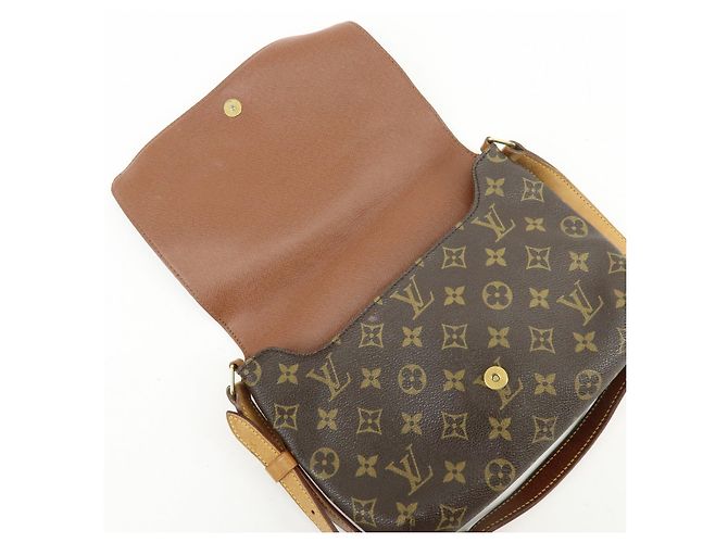 Louis Vuitton Monogram Musette Tango Short Shoulder Bag Brown M51257 - vista 17