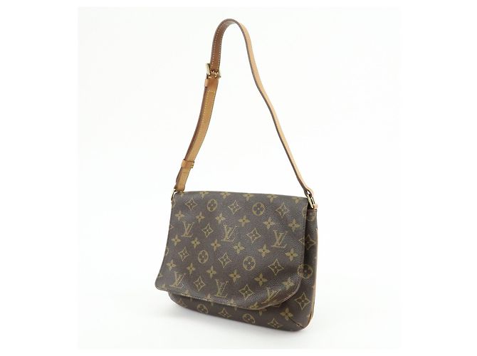 Louis Vuitton Monogram Musette Tango Short Shoulder Bag Brown M51257 - vista 3