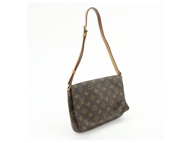 Louis Vuitton Monogram Musette Tango Short Shoulder Bag Brown M51257 - vista 4