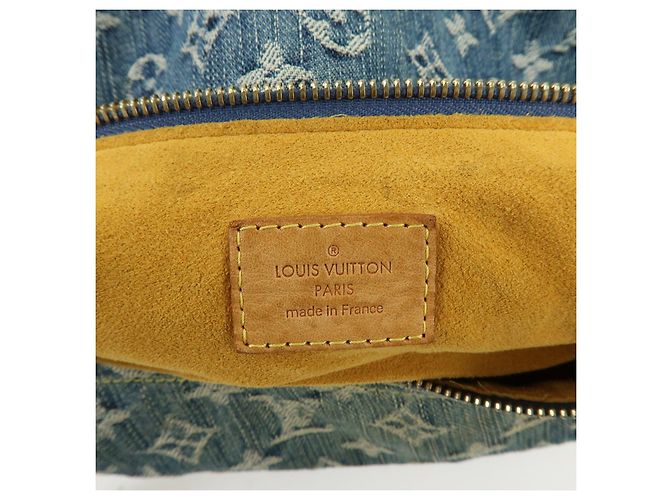 Louis Vuitton Monogram Denim Baggy GM Shoulder Bag Blue M95048 - vista 23