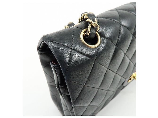 CHANEL Matelasse 25 Double Flap Lamb Skin Chain Shoulder Bag A01112 - Ansicht 13
