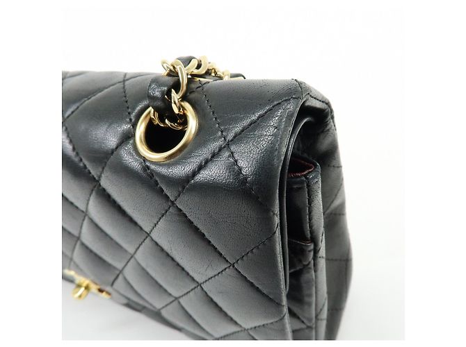 CHANEL Matelasse 25 Double Flap Lamb Skin Chain Shoulder Bag A01112 - Ansicht 14