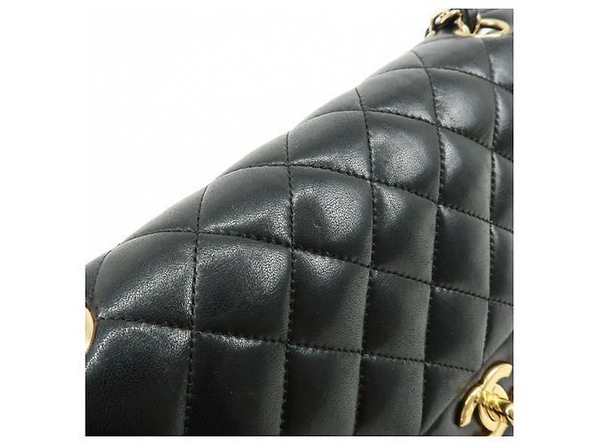 CHANEL Matelasse 25 Double Flap Lamb Skin Chain Shoulder Bag A01112 - Ansicht 17